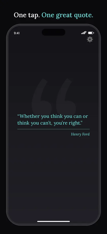 Quotes 2044 on iPhone